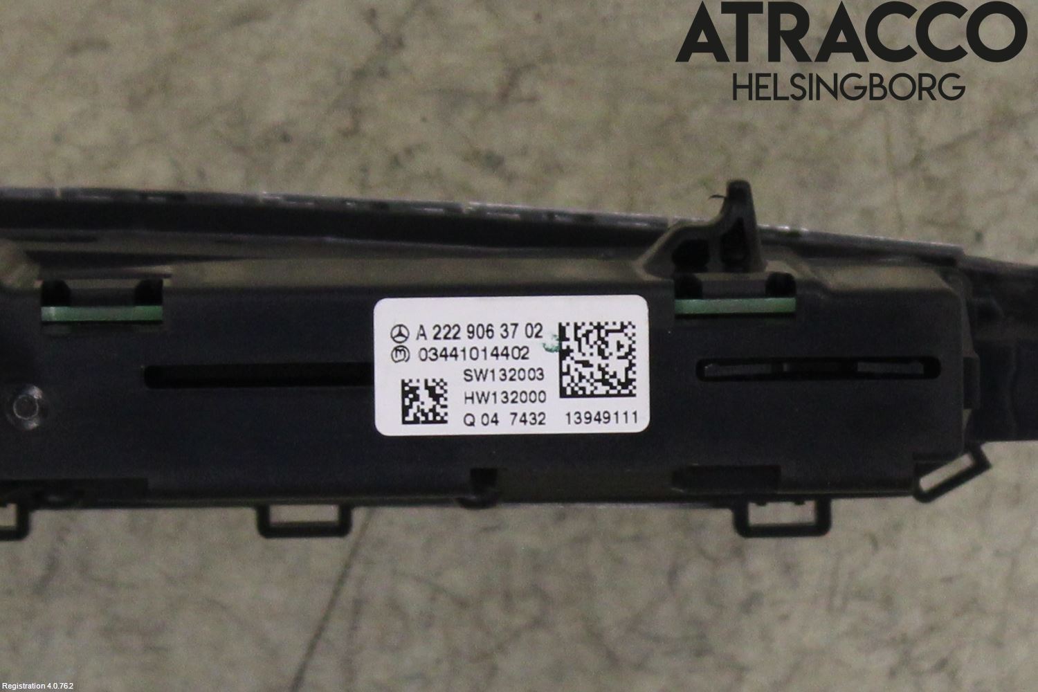 Mercedes-Benz MB S-KLASS (W222) 13-20 Varme Ac Betjening-Display