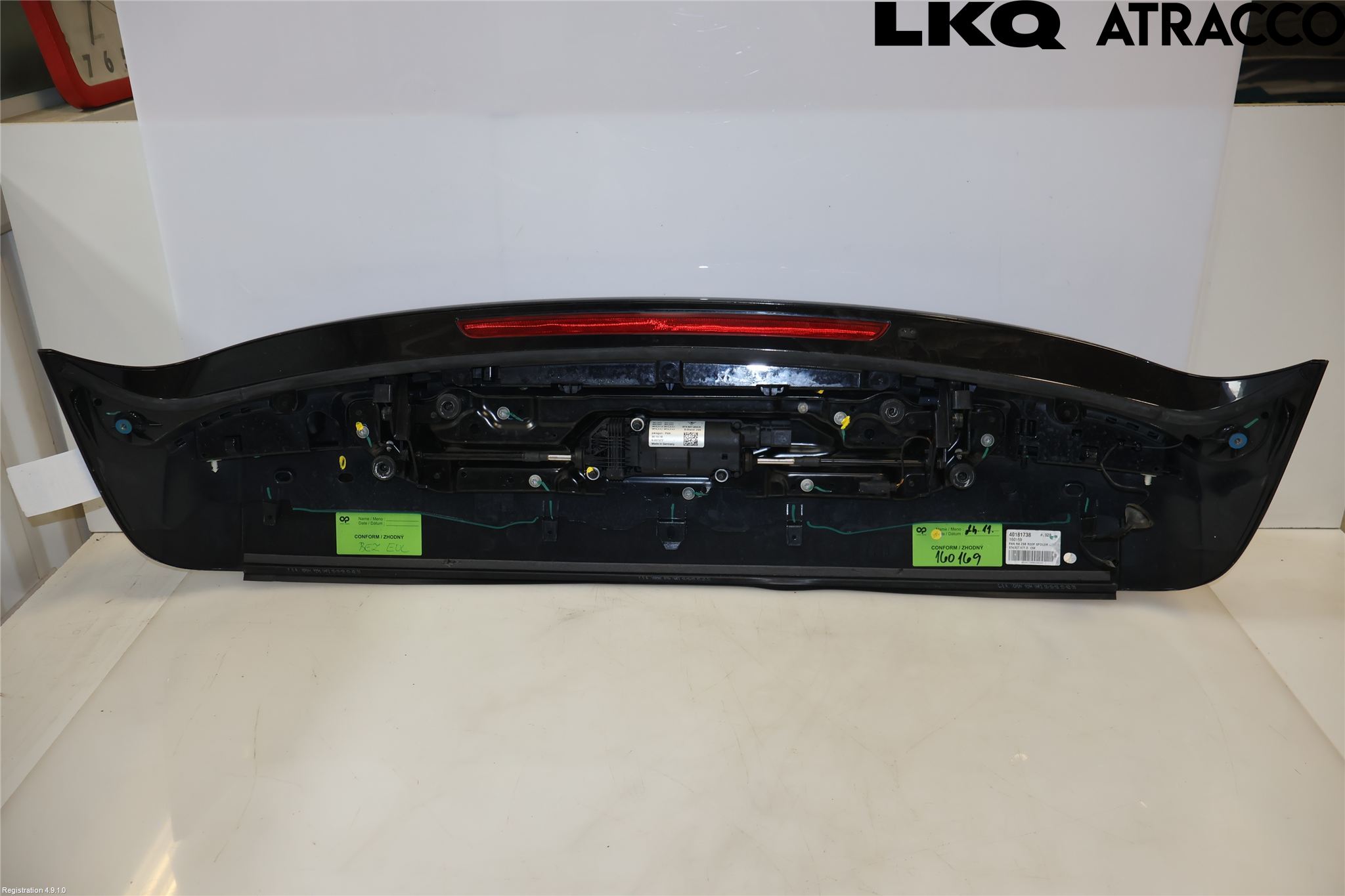 Porsche PANAMERA 09- Spoiler Bakluke