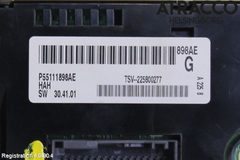 Dodge JOURNEY Varme Ac Betjening-Display