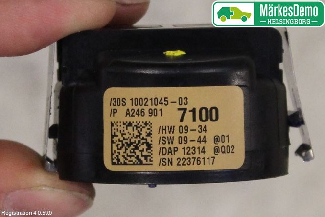 Mercedes-Benz MB B-KLASS (W246/W242) 12-19 Sensor Regnsensor