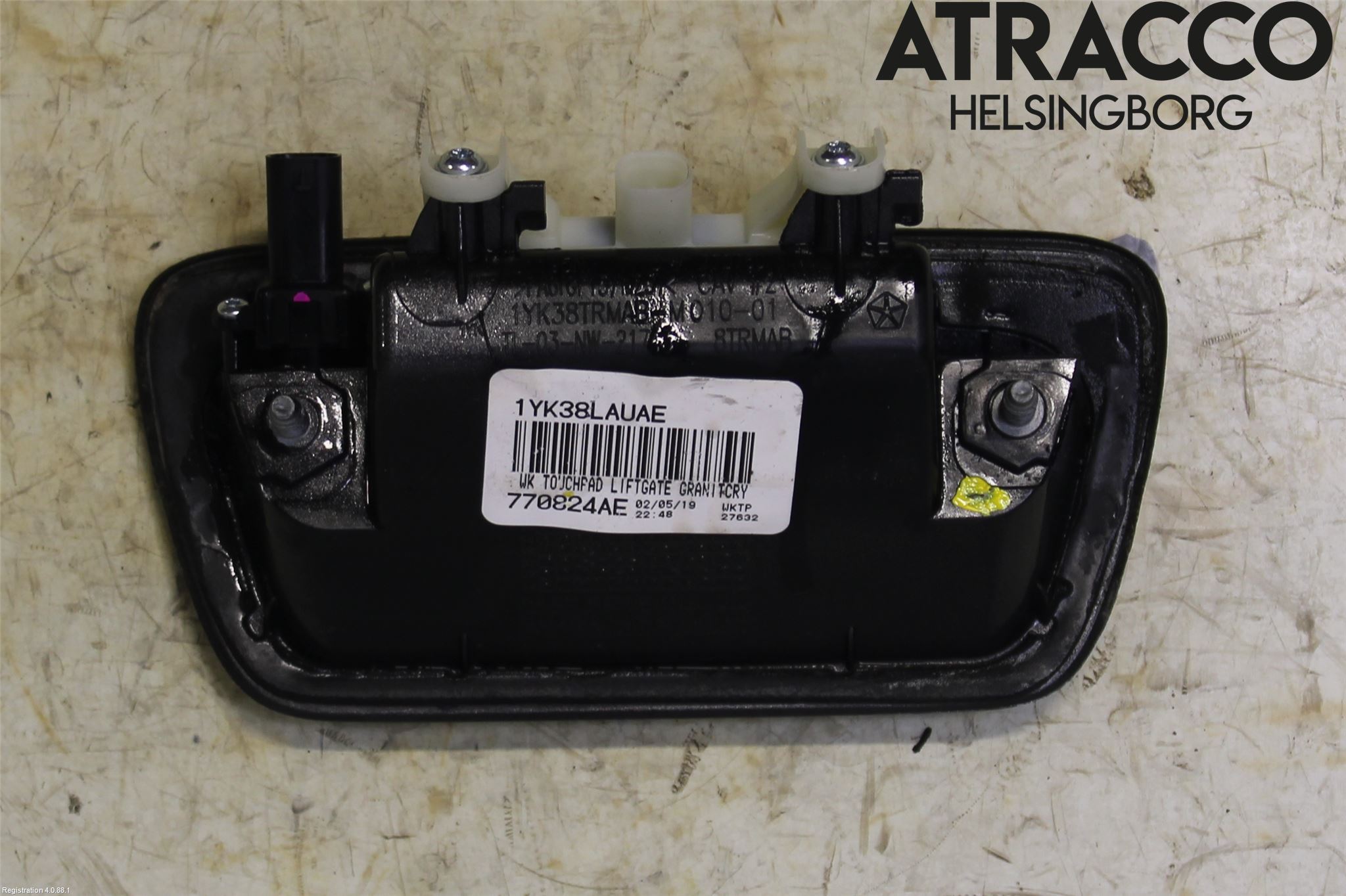 Jeep GRAND CHEROKEE 10-20 Bakluke Handtak Ytre