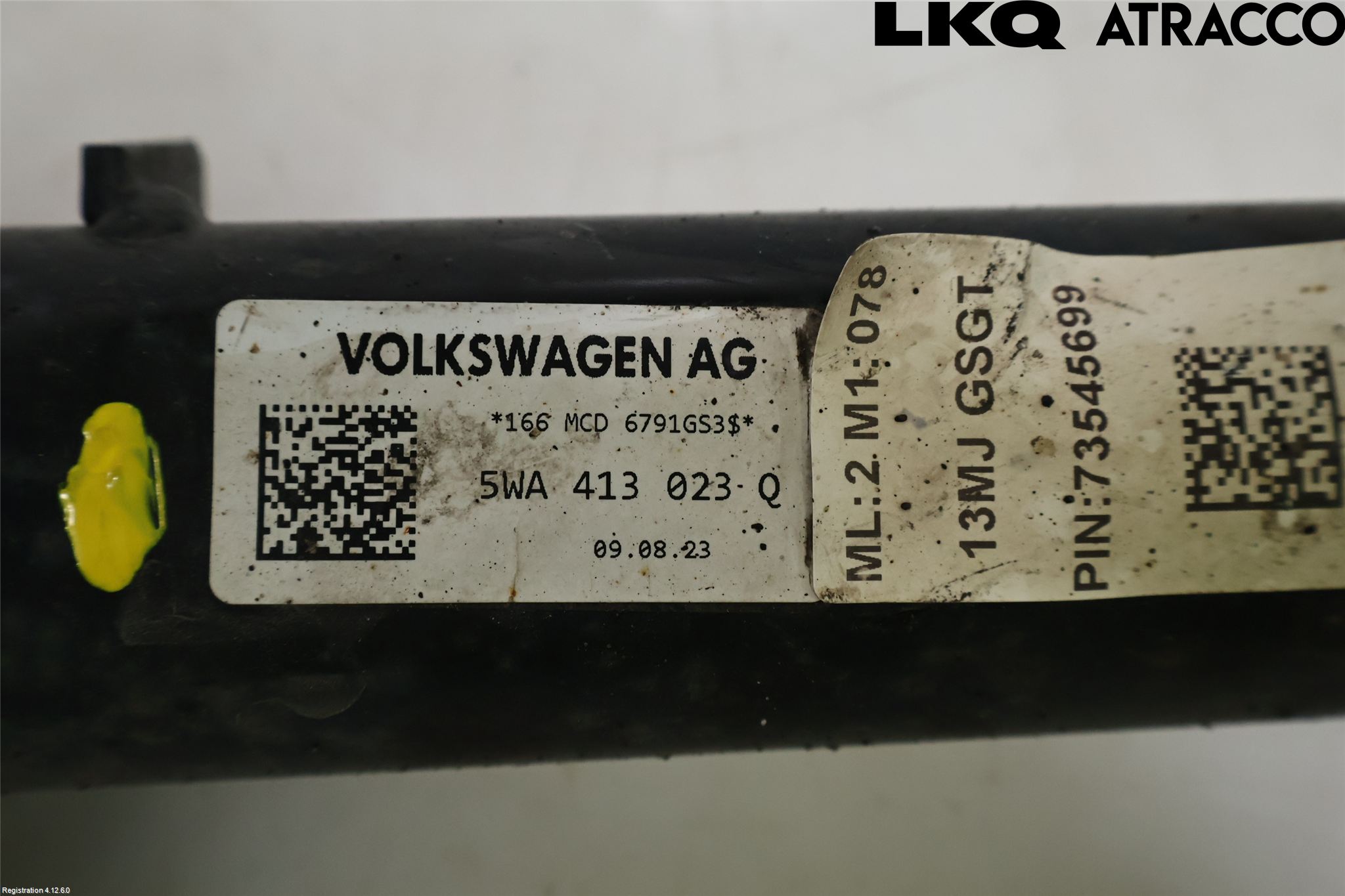 Volkswagen VW GOLF / E-GOLF VIII 20- Fjærbein Foran Høyre