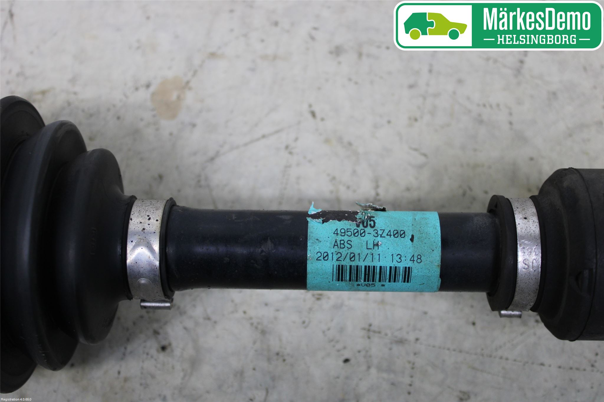 Hyundai i40 08-15 Drivaksel Foran Kompl Venstre