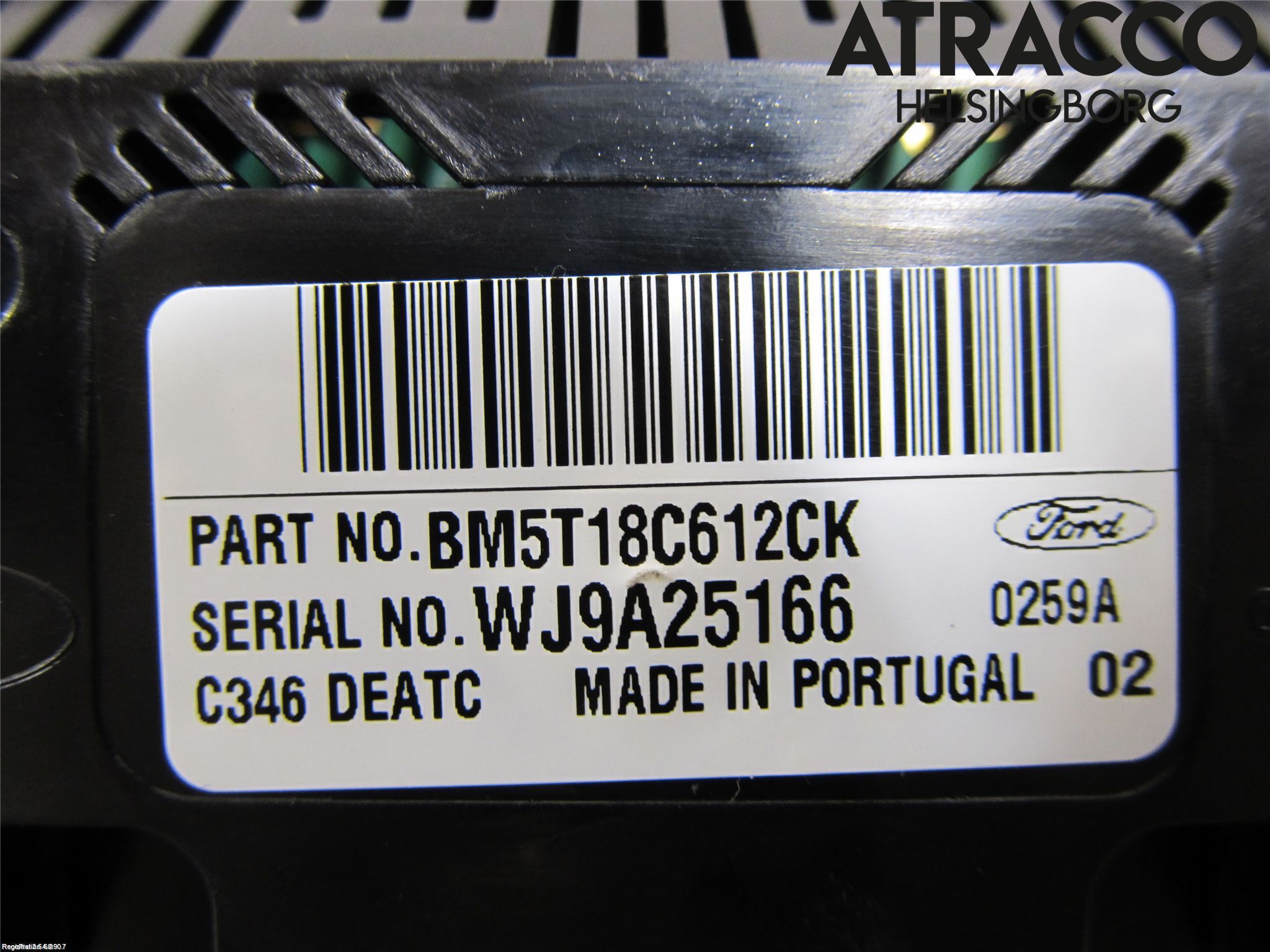 Ford FOCUS 11-14 Varme Ac Betjening-Display