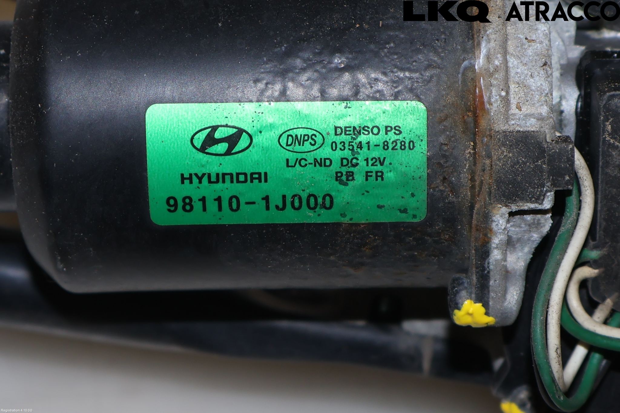 Hyundai i20 PB 09-14 Viskeroverføring Frontrute