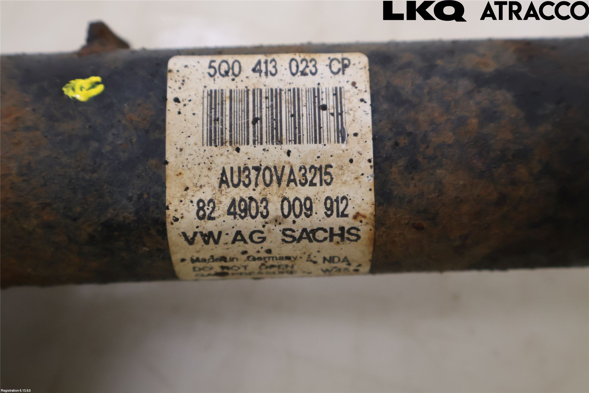 Audi A3/S3 8V 13-20 Fjærbein Foran Høyre