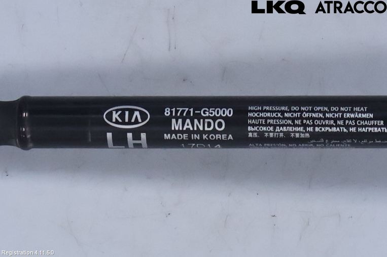 Kia NIRO (DE) 17-22 Bakluke Demper-Gassfjær