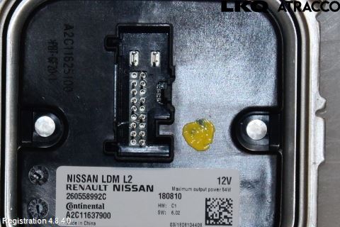 Nissan LEAF 18- Styreenhet Xenon