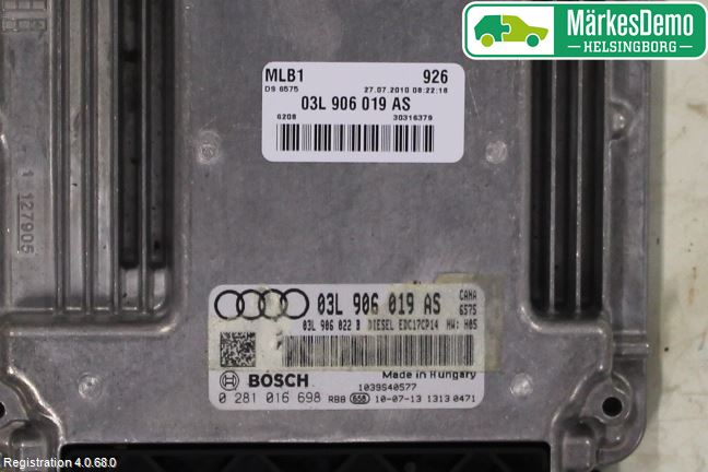 Audi Q5 09-16 Styreenhet Dieselpumpe