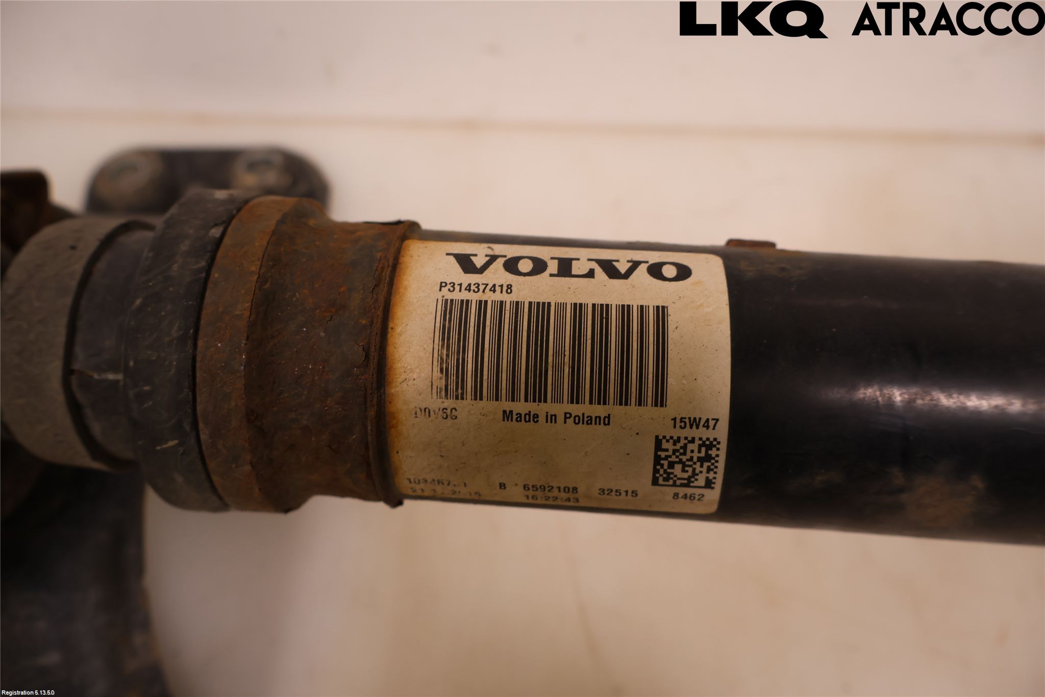 Volvo XC60 14-17 Mellomaksel Kompl