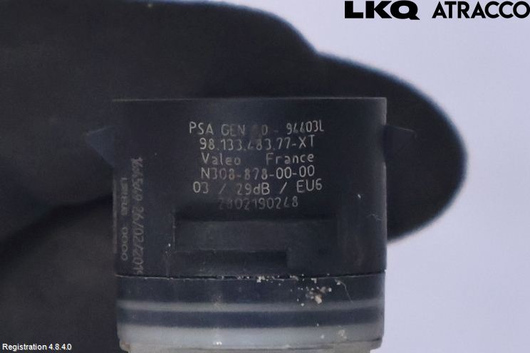Peugeot 508 19- Sensor Ryggesensor