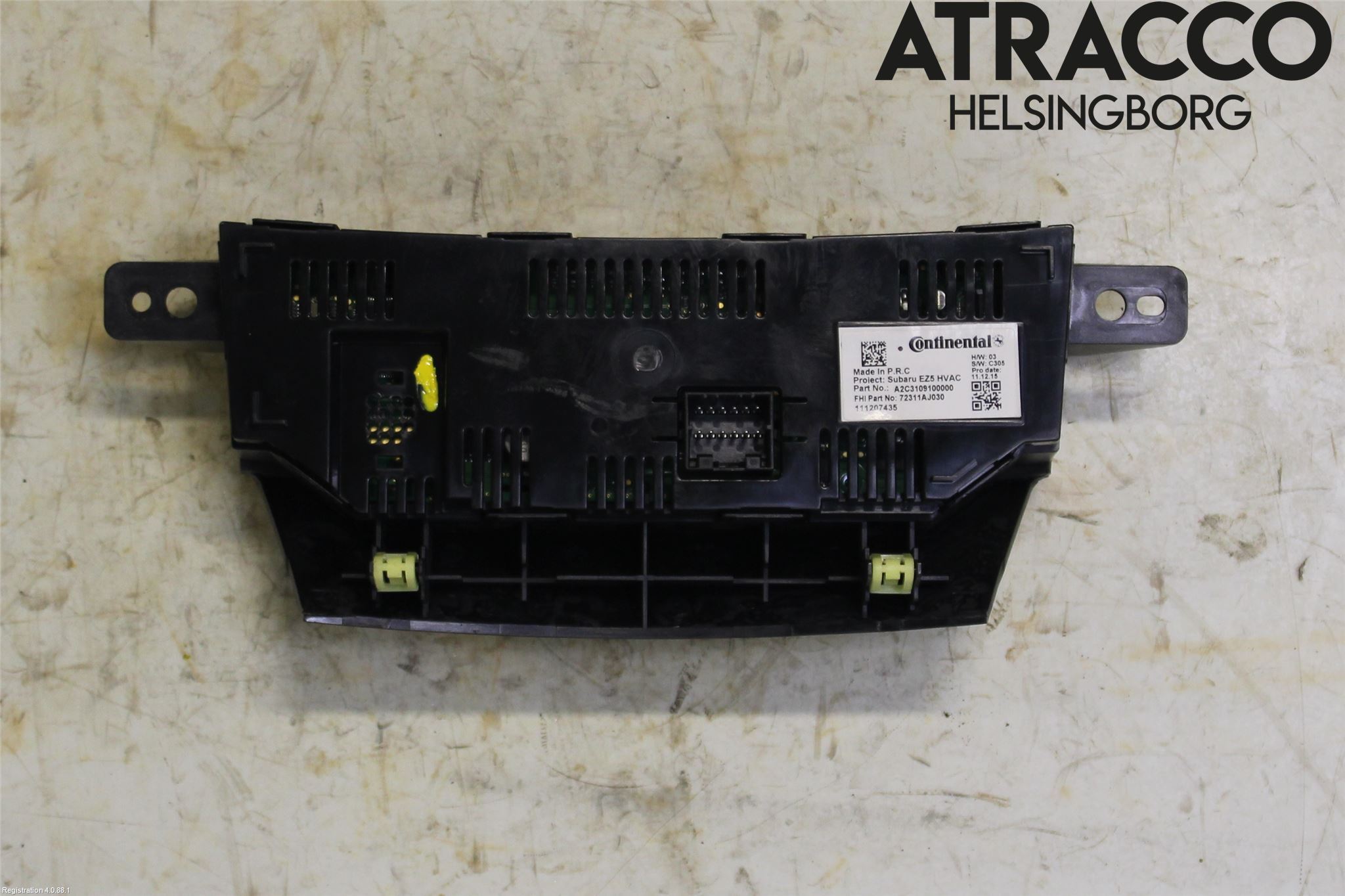 Subaru LEGACY 10-14 Varme Ac Betjening-Display