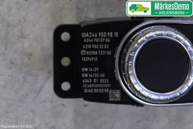 Mercedes-Benz MB CLA-KLASS (C117/X117) 13-19 Bryter Cruisekontroll