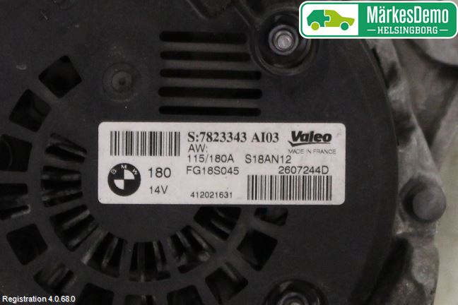 BMW 3 F30/F31/F80 12-19 Dynamo