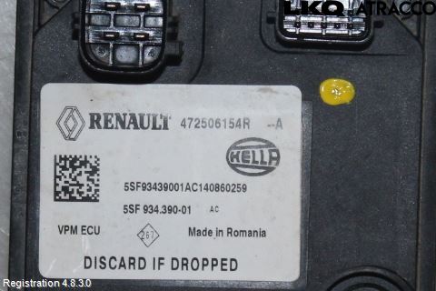 Renault KANGOO II 08-14 Styreenhet Øvrig