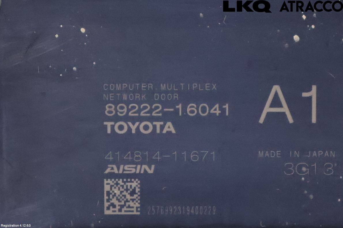 Toyota COROLLA CROSS XG10 22- Styreenhet Bakluke