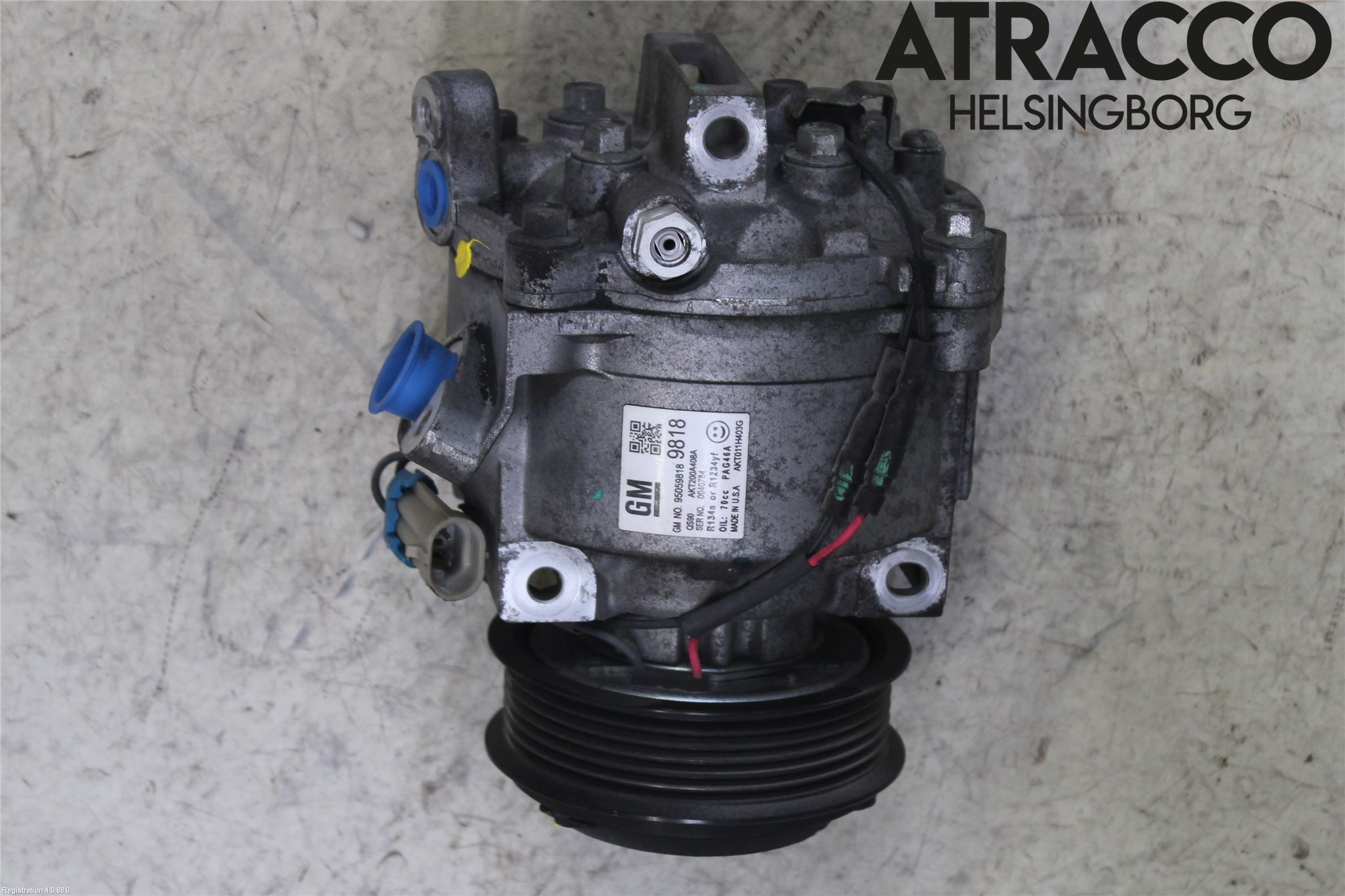 Chevrolet AVEO Varme Ac Kompressor