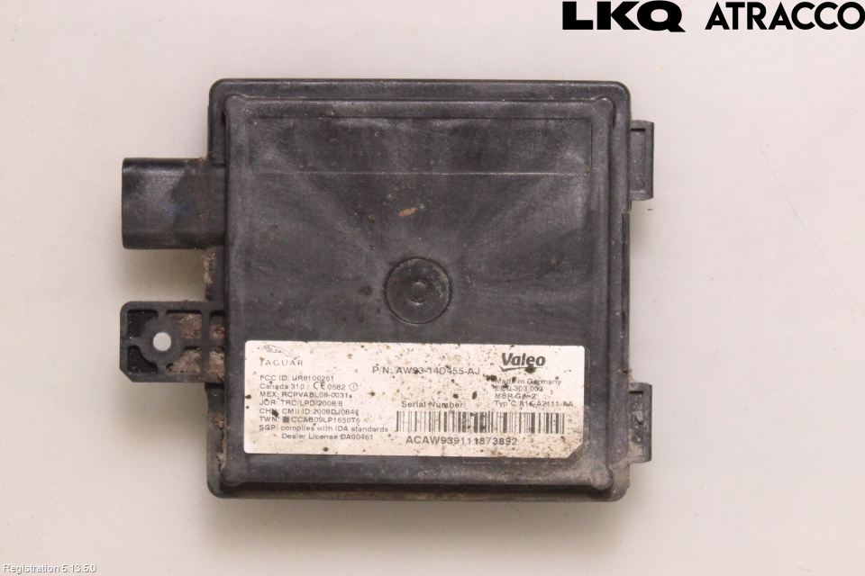 Jaguar XJ X351        10- Sensor Kollisjonsbeskyttelse