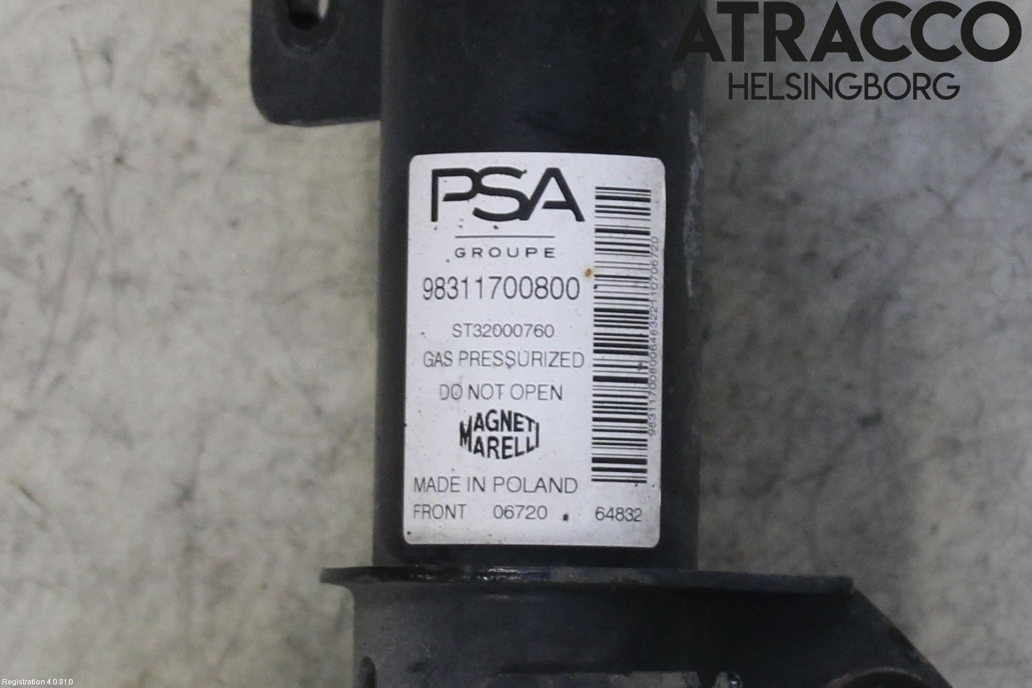 Peugeot 208/E-208 20- Fjærbein Foran Høyre