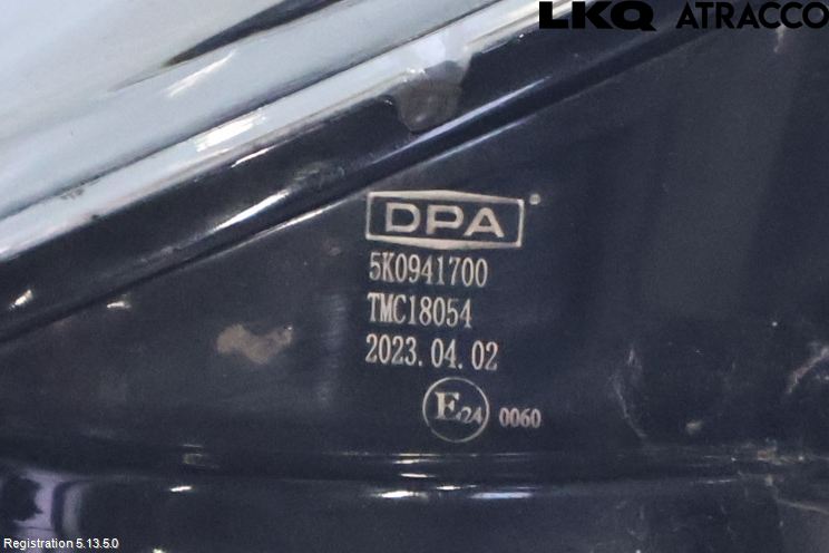 Seat ALHAMBRA 11- Frontlykt-Kurve-Tåkelys