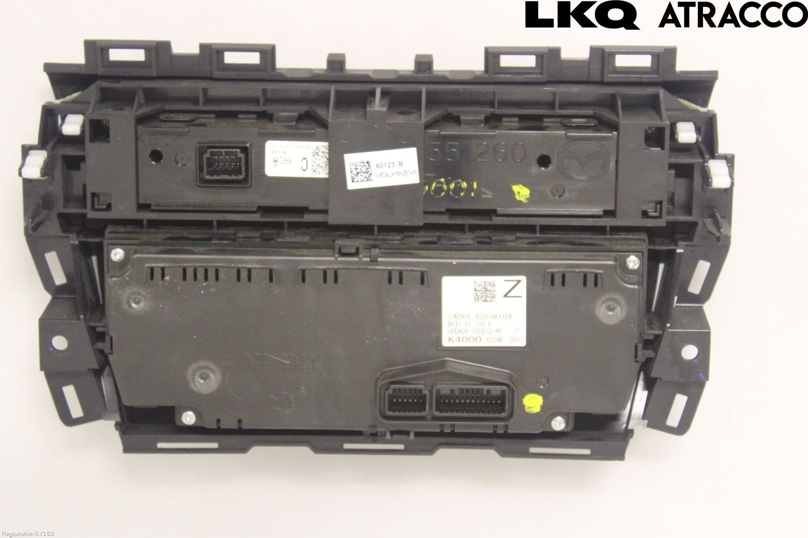 Mazda 3 III 14-19 Varme Ac Betjening-Display