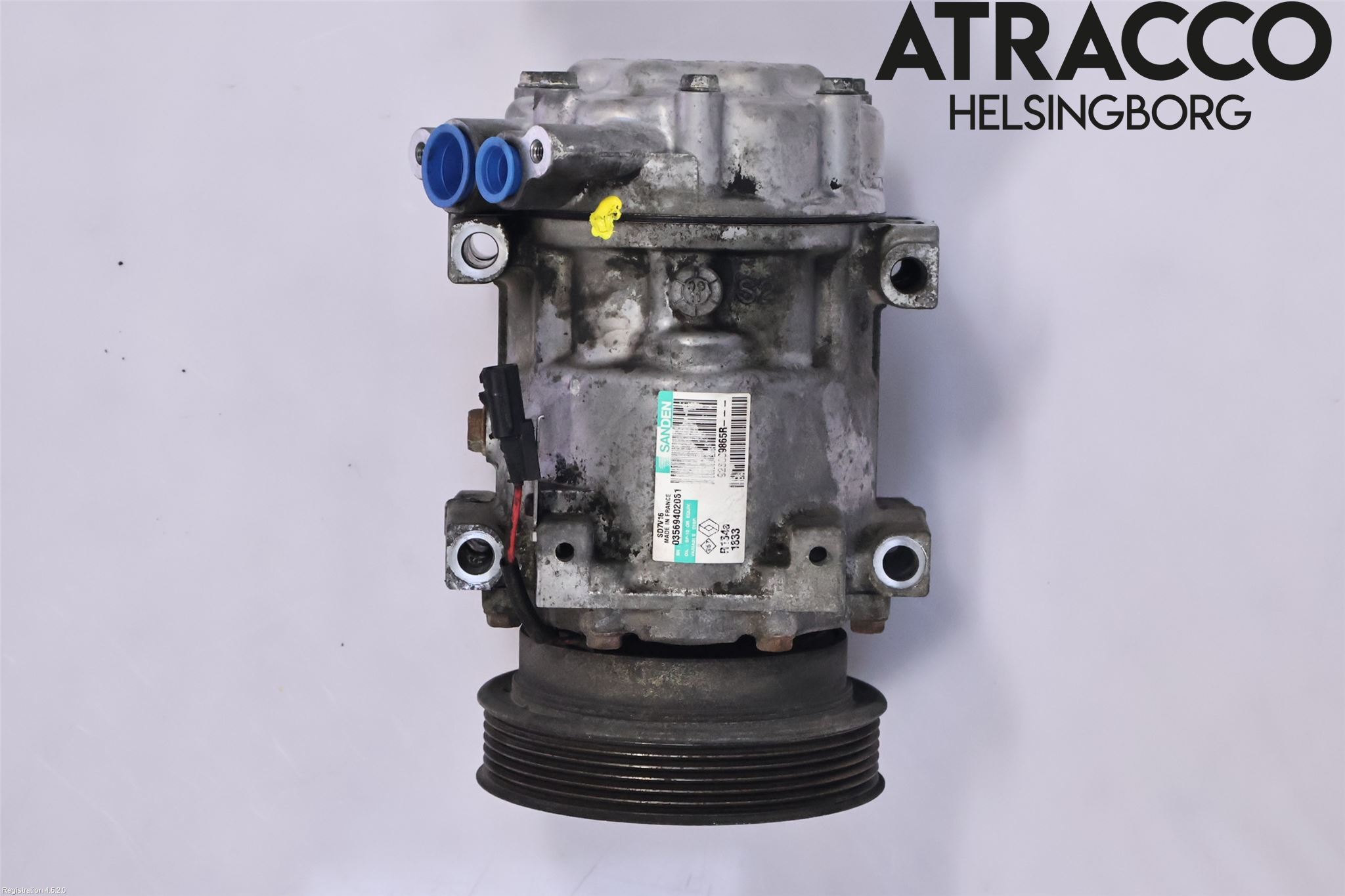 Nissan QASHQAI 10-14 Varme Ac Kompressor