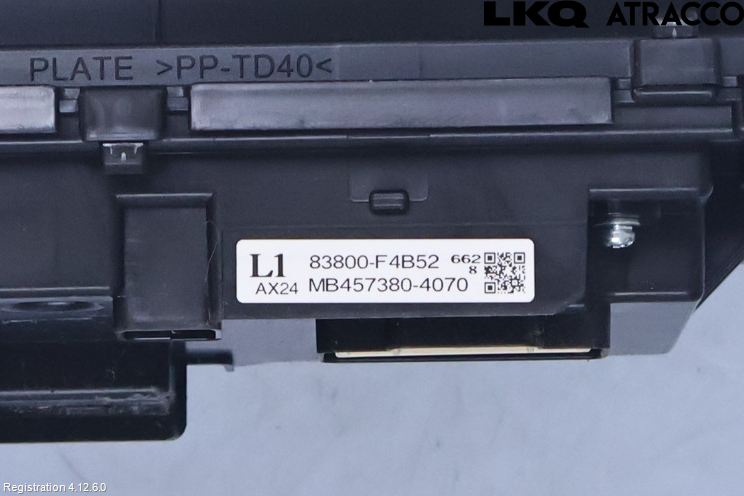 Toyota C-HR 24- Instr Speedometer