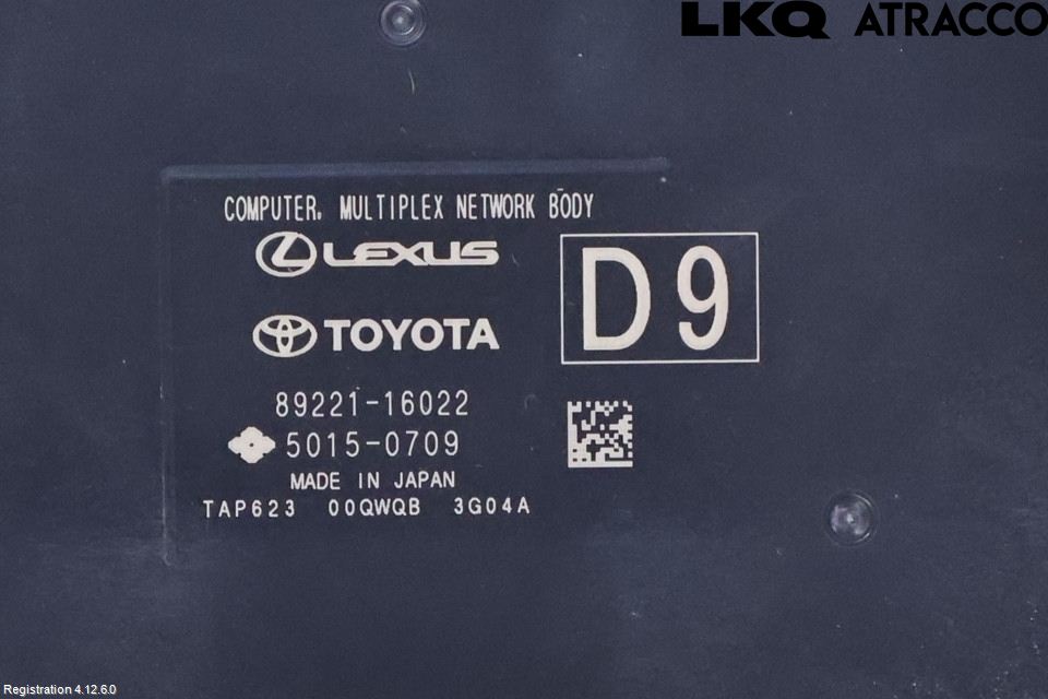 Toyota COROLLA CROSS XG10 22- Styreenhet Øvrig
