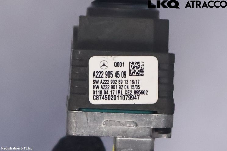 Mercedes-Benz MB VITO/V-KLASS (W640,W447,W448) 14- Parkeringshjelp Kamera