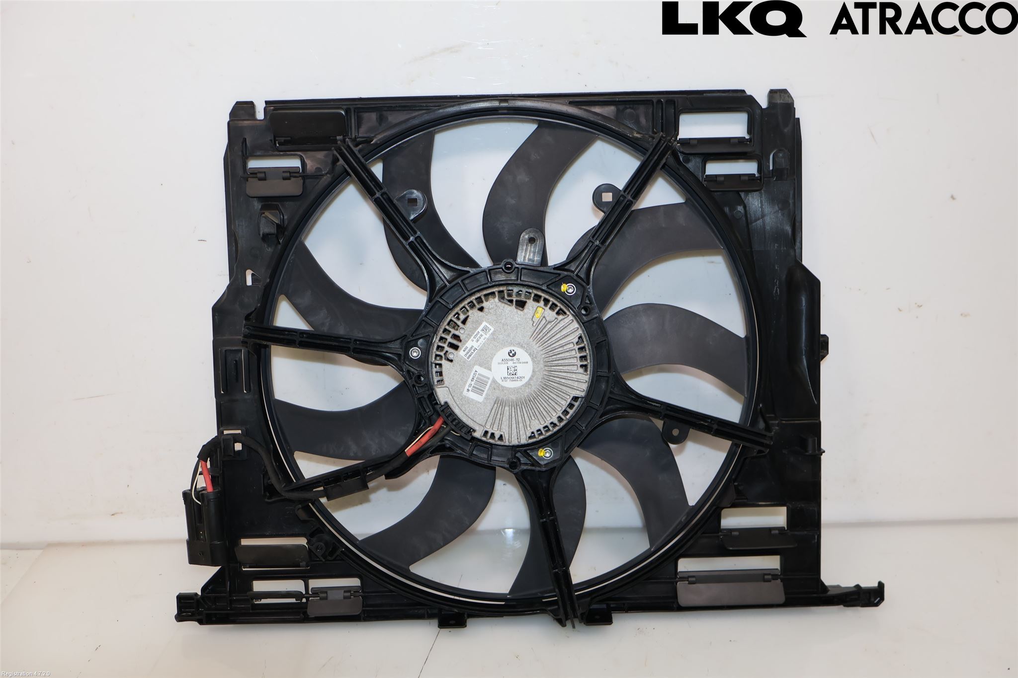 BMW 5 F10/F11/F18 09-17 Kjølevifte Elektrisk
