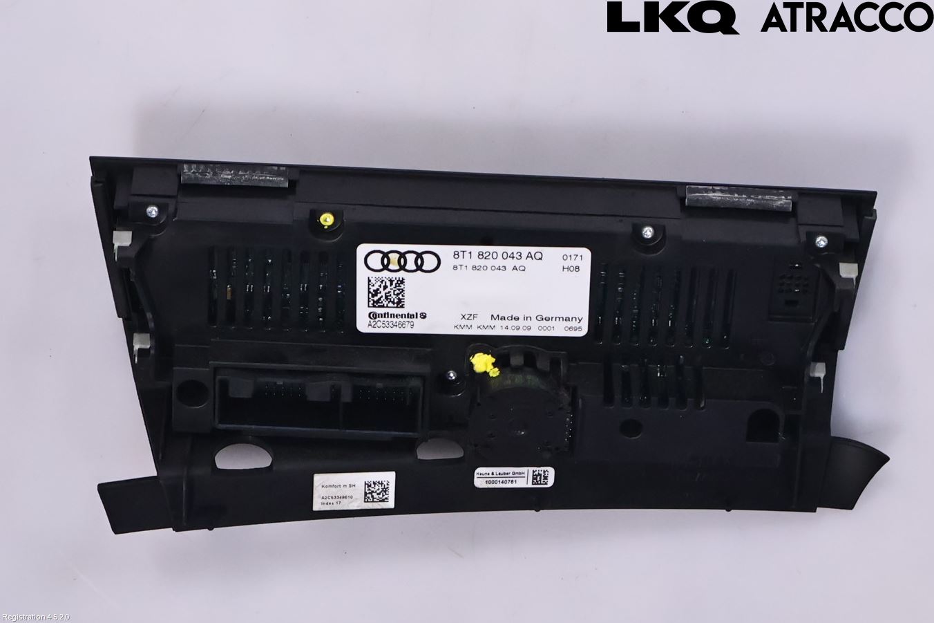 Audi Q5 09-16 Varme Ac Betjening-Display