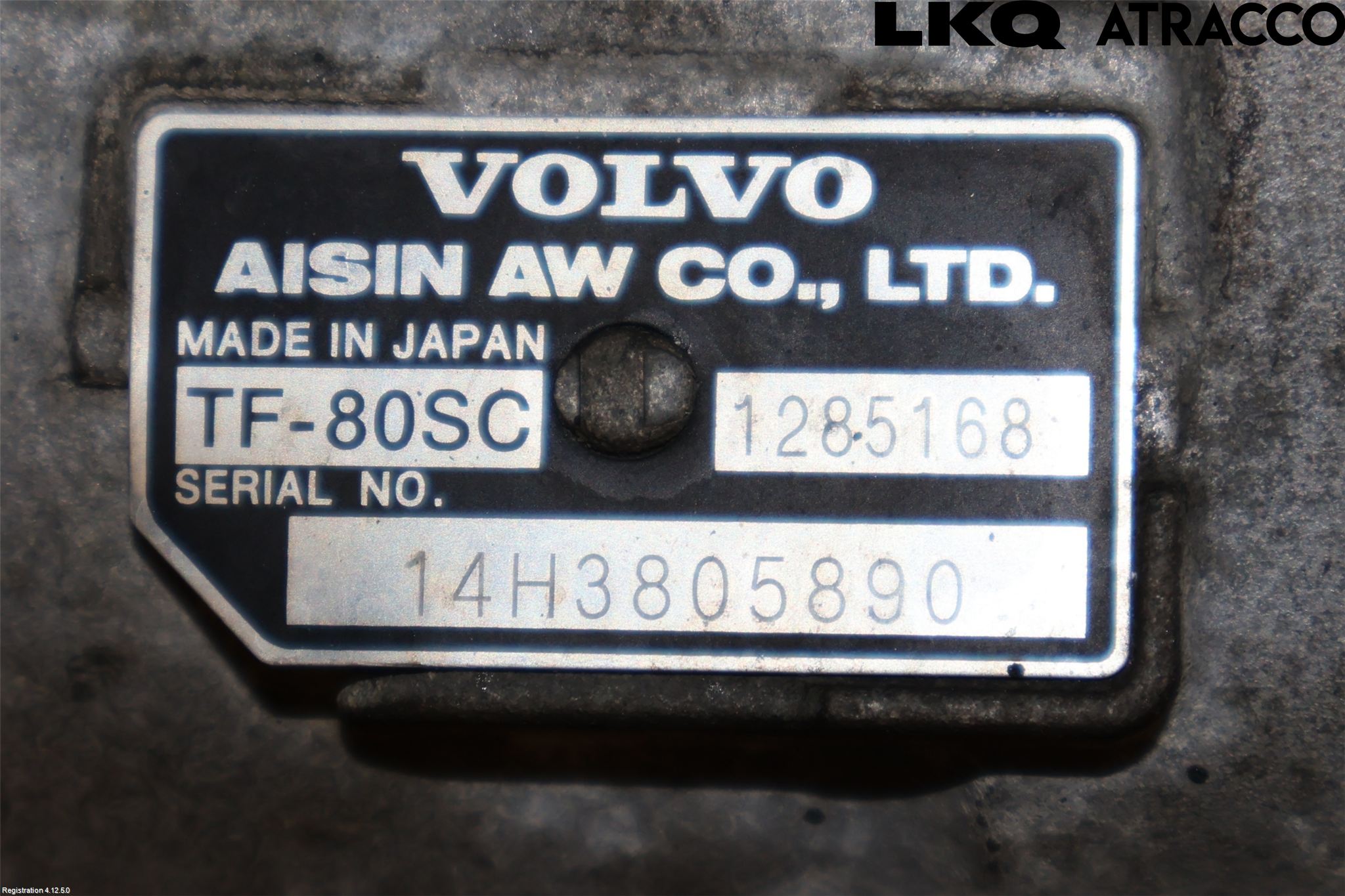 Volvo V70 14-16 Gearkasse Automat