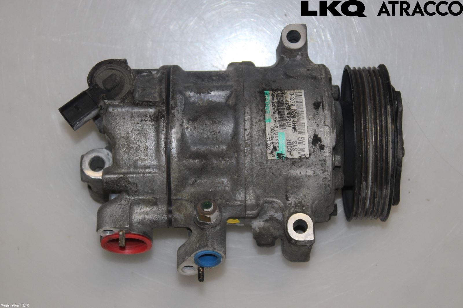 Volkswagen VW PASSAT 11-14 Varme Ac Kompressor