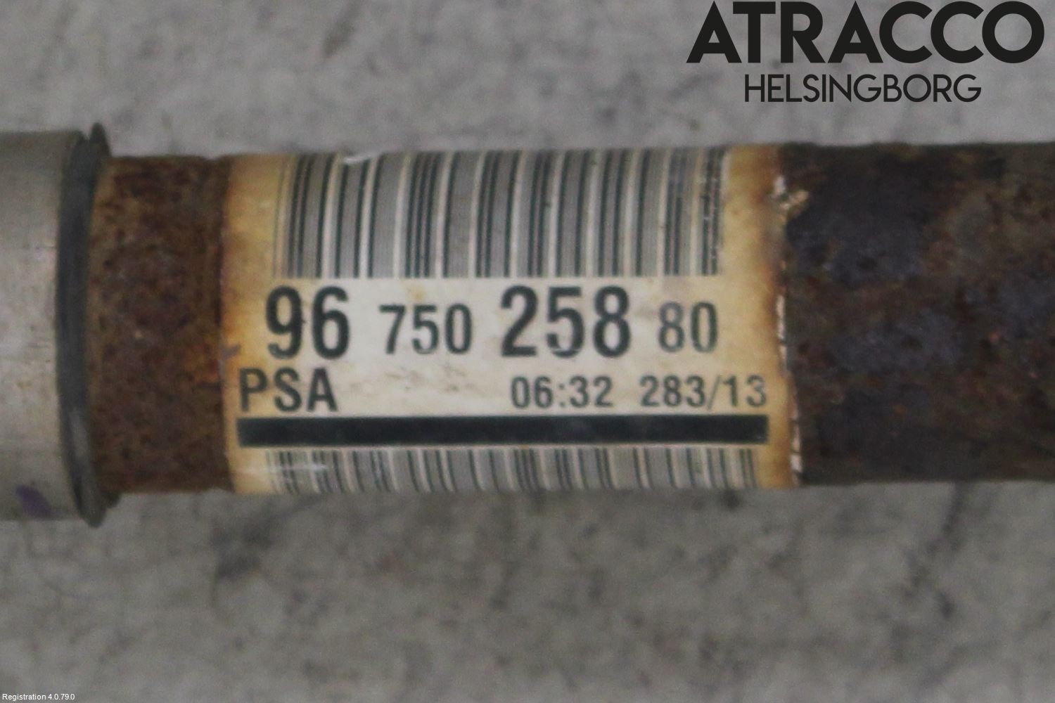 Citroen C4 PICASSO 14-18 Drivaksel Foran Kompl Venstre