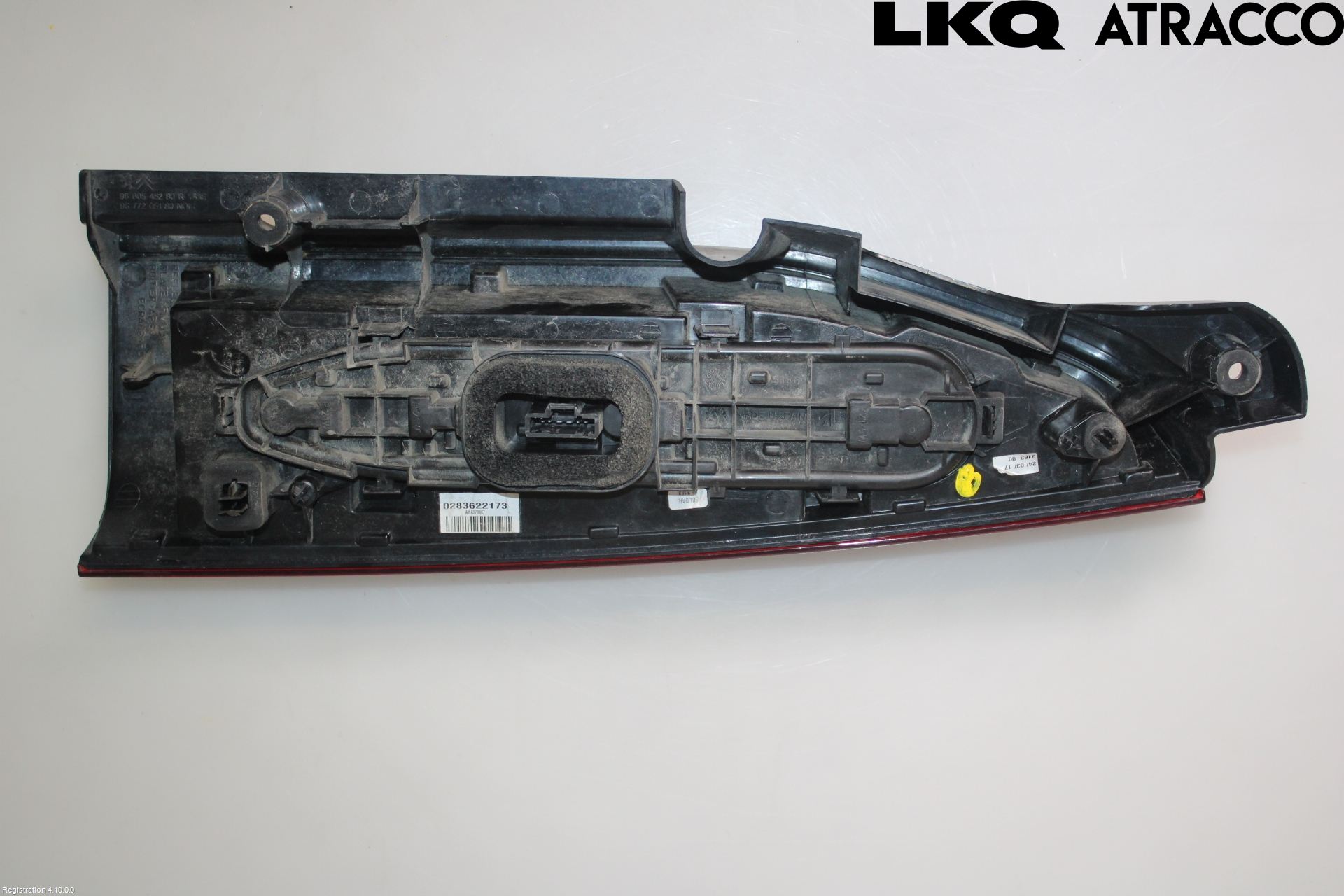 Peugeot PARTNER 16-18 Baklykt Venstre
