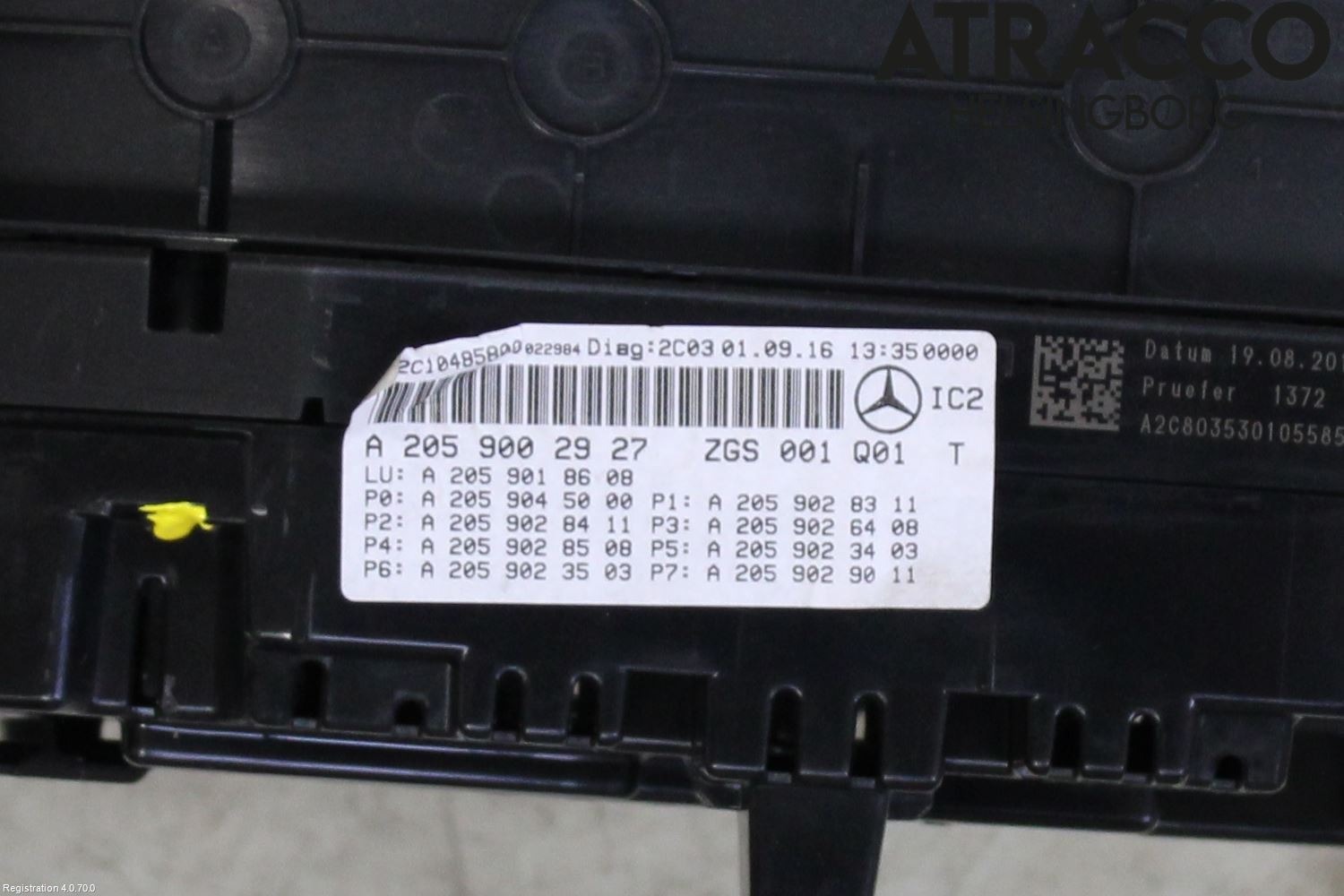 Mercedes-Benz MB GLC-KLASS (X253/C253) 15-22 Instr Kombinert