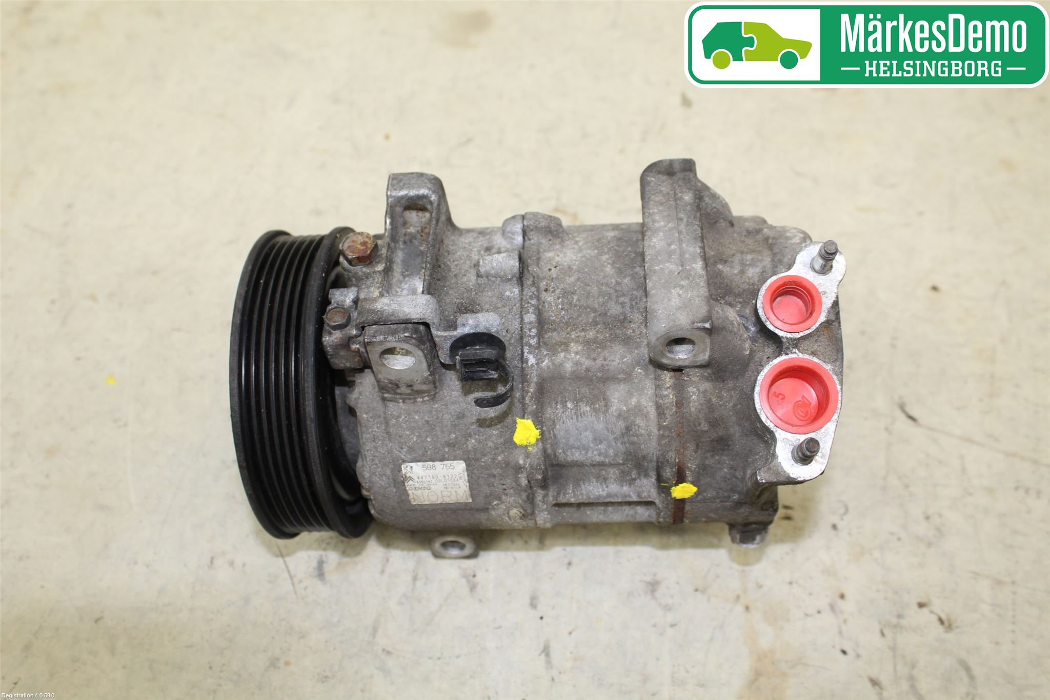 Peugeot 3008 09-16 Varme Ac Kompressor