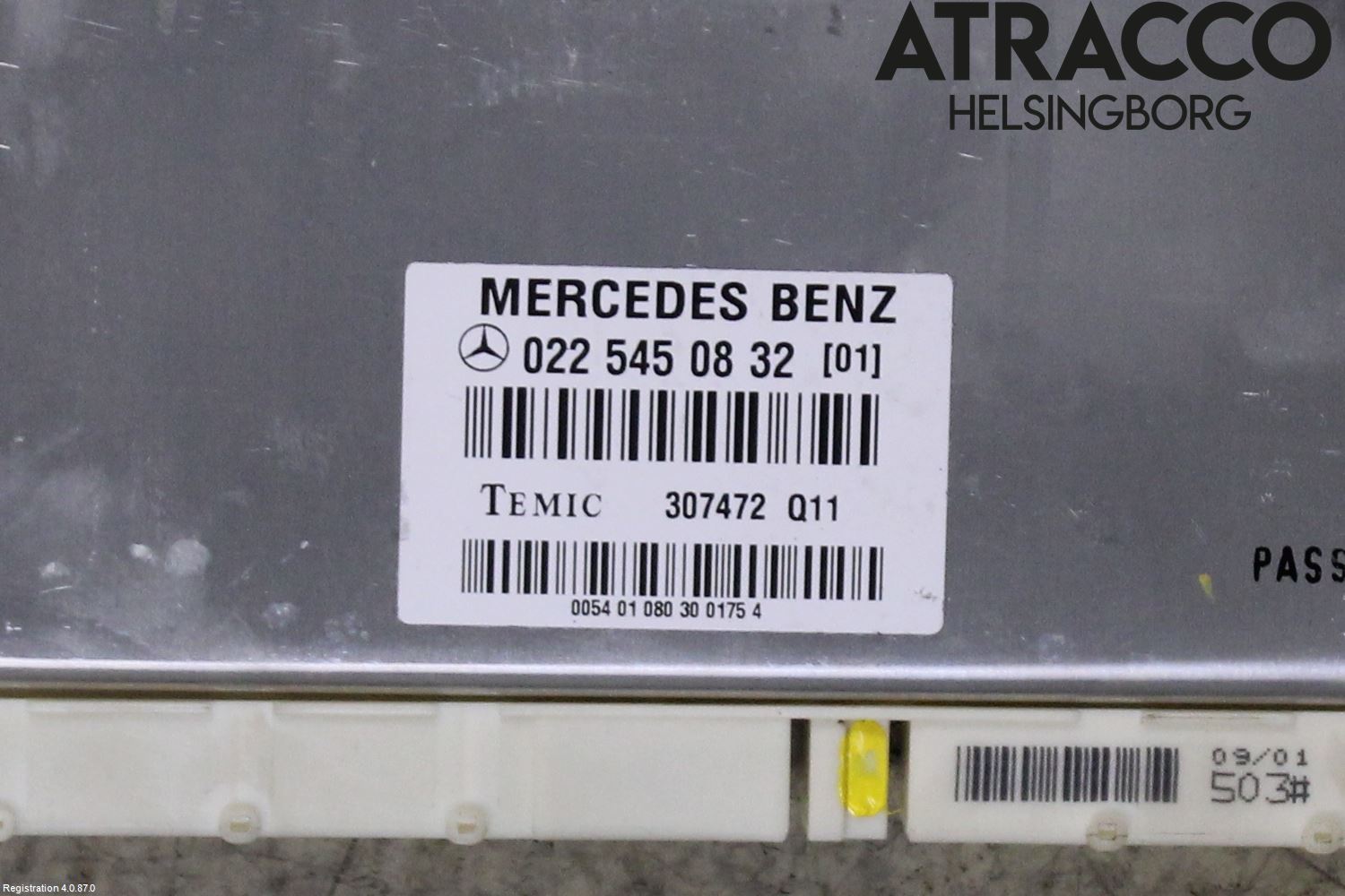 Mercedes-Benz MB S-KLASS (W220)  99-05 Styreenhet Øvrig