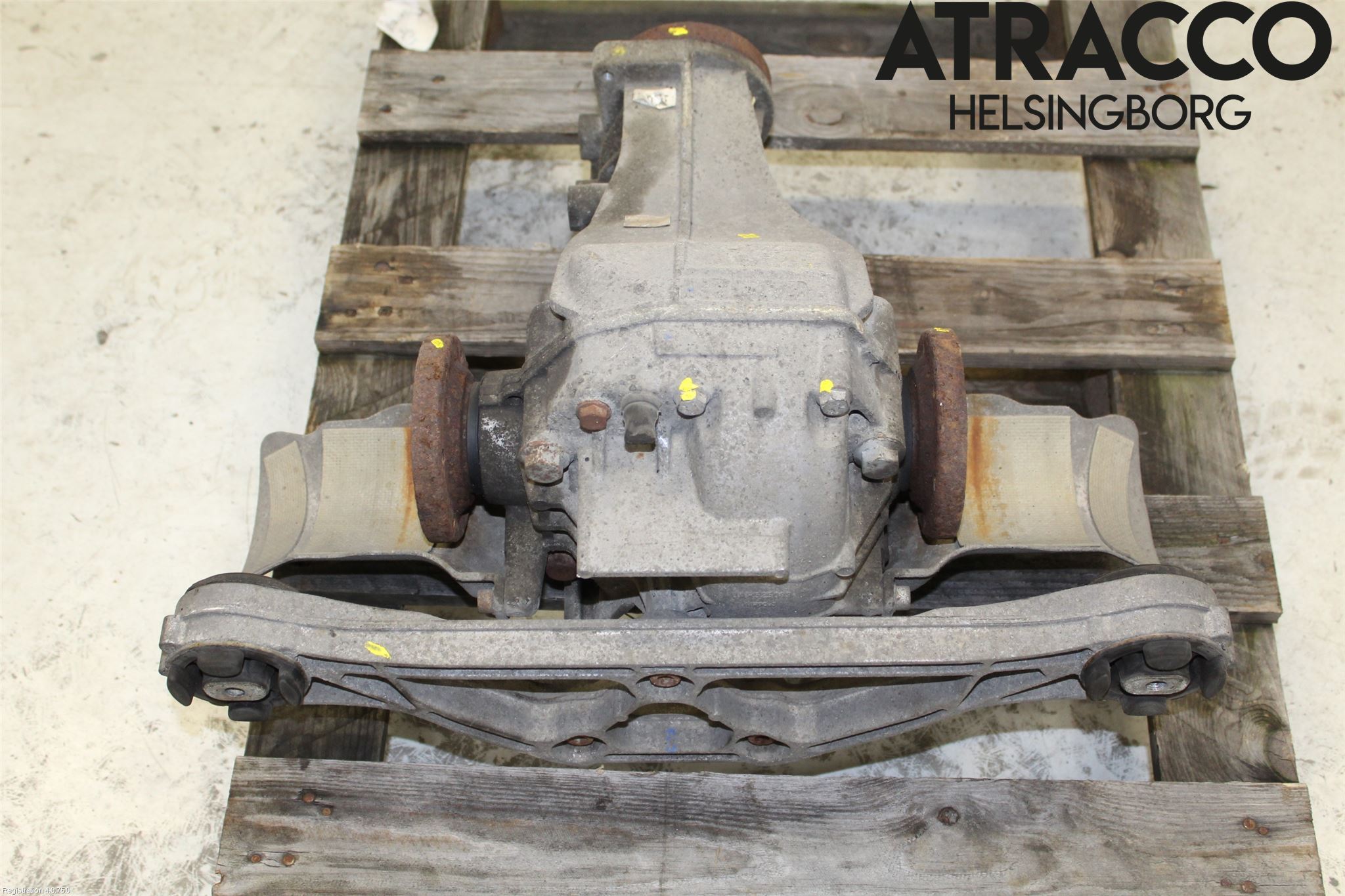 Audi A8/S8 4E  02-09 Bakaksel Kardang Bak -Diff