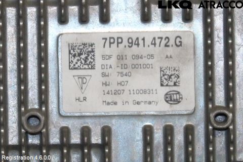Audi A8/S8 4H 10-17 Styreenhet Xenon