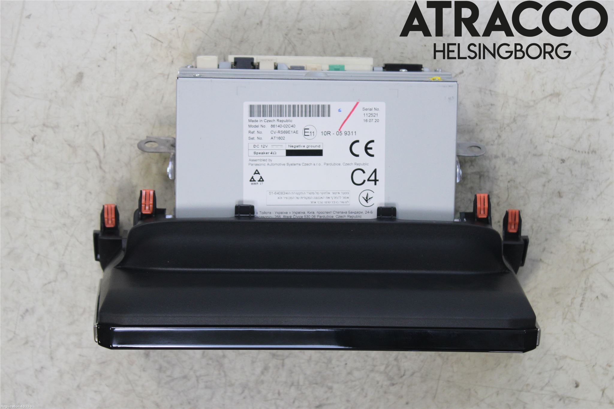 Toyota COROLLA 19- Stereo Radio Med Cd