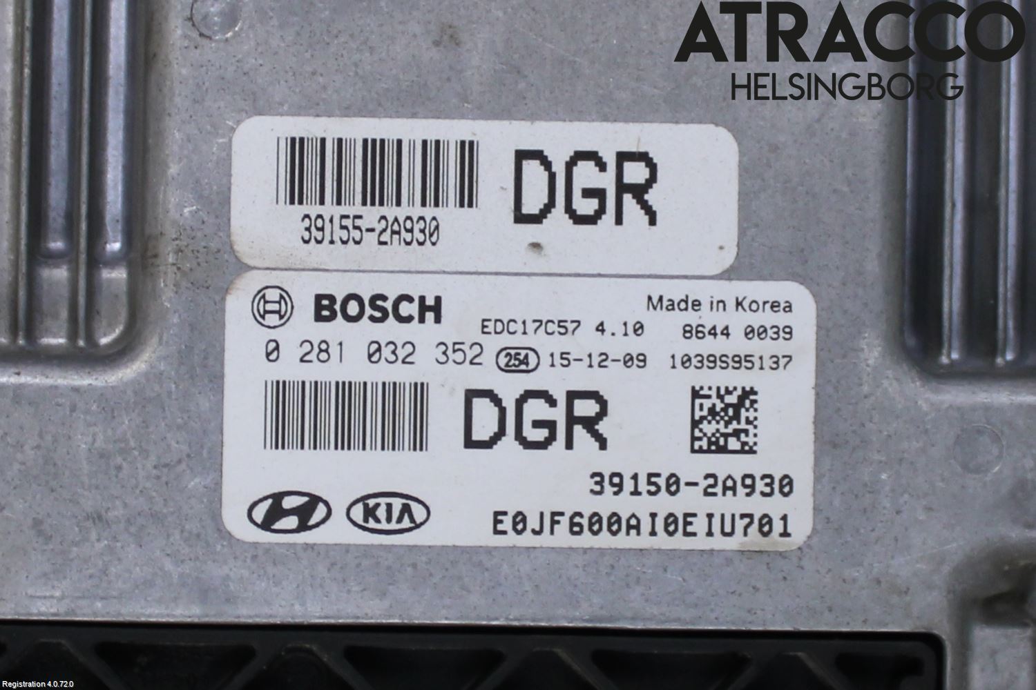 Kia OPTIMA 16-20 Styreenhet Dieselpumpe
