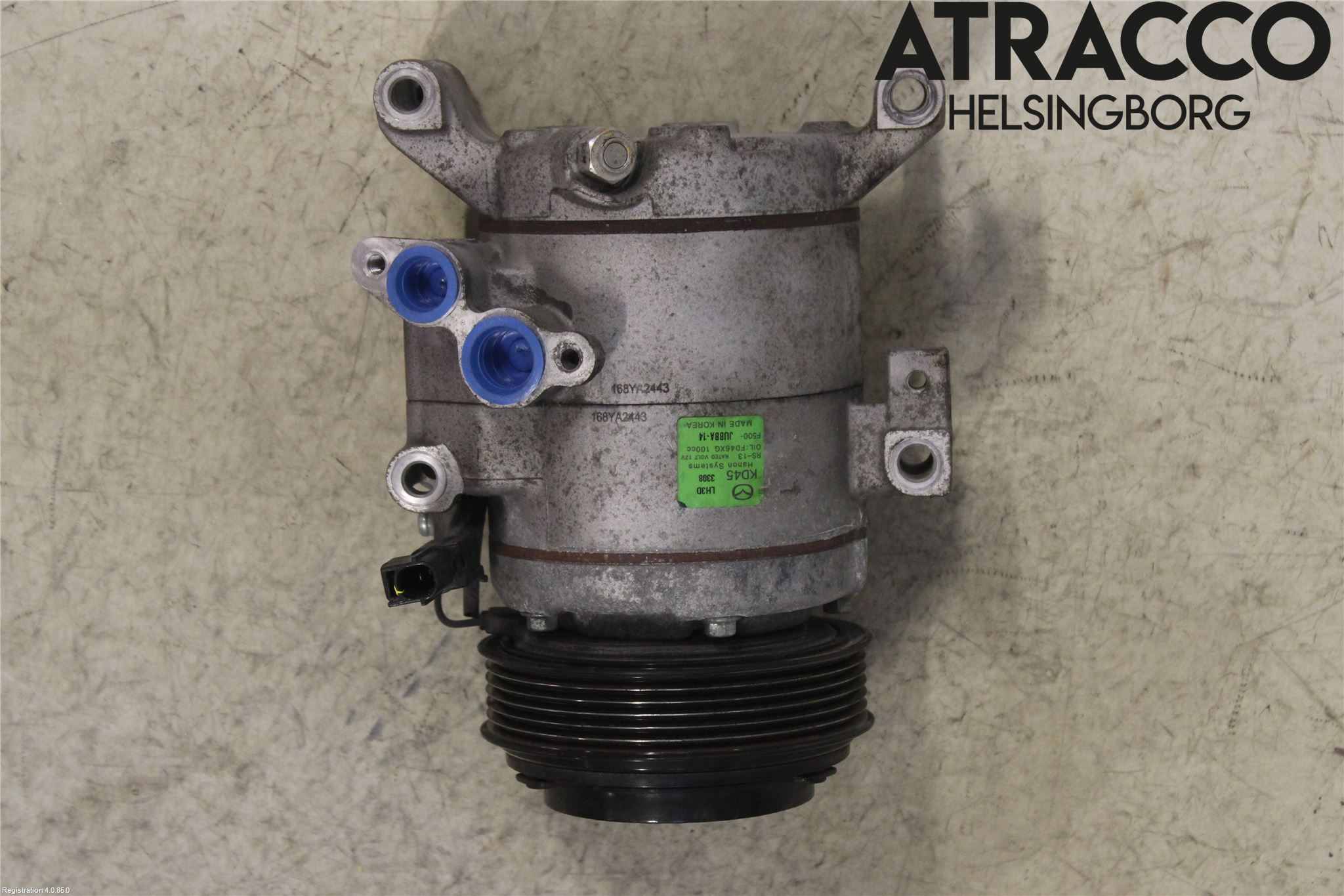 Mazda 3 III 14-19 Varme Ac Kompressor