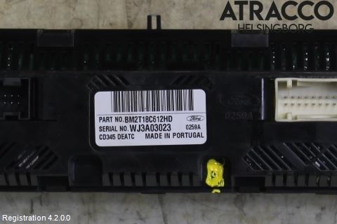 Ford MONDEO 07-15 Varme Ac Betjening-Display