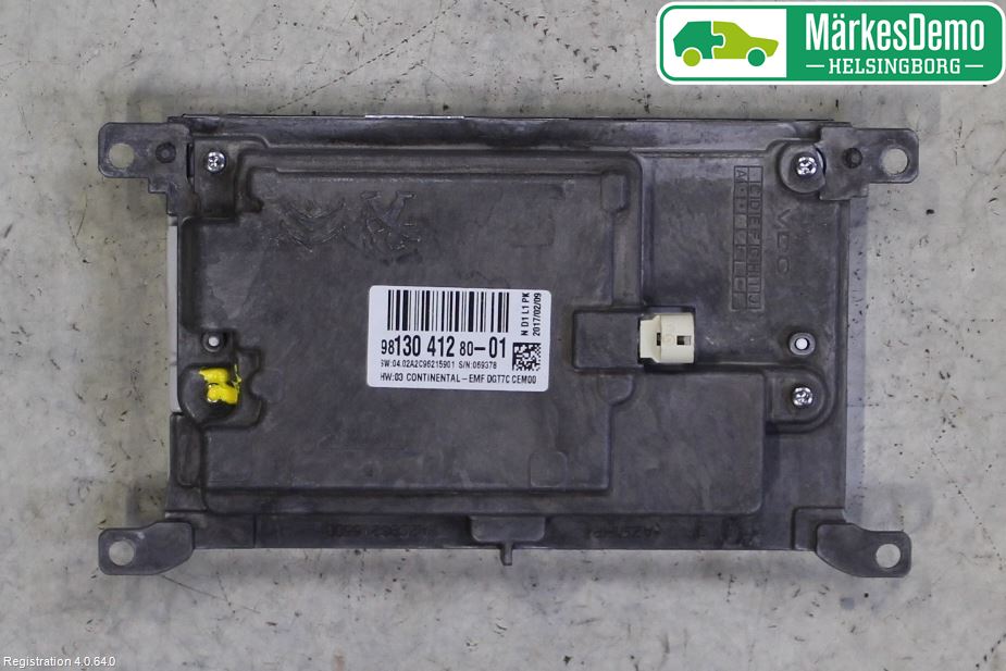 Peugeot EXPERT/E-EXPERT 17- Instr Varselys - Display