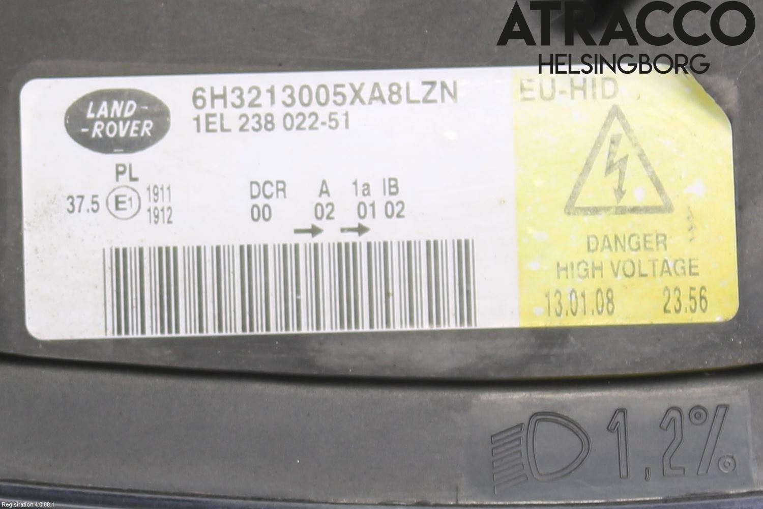 Landrover RANGE ROVER SPORT (L320) 05-09 Frontlykt Venstre