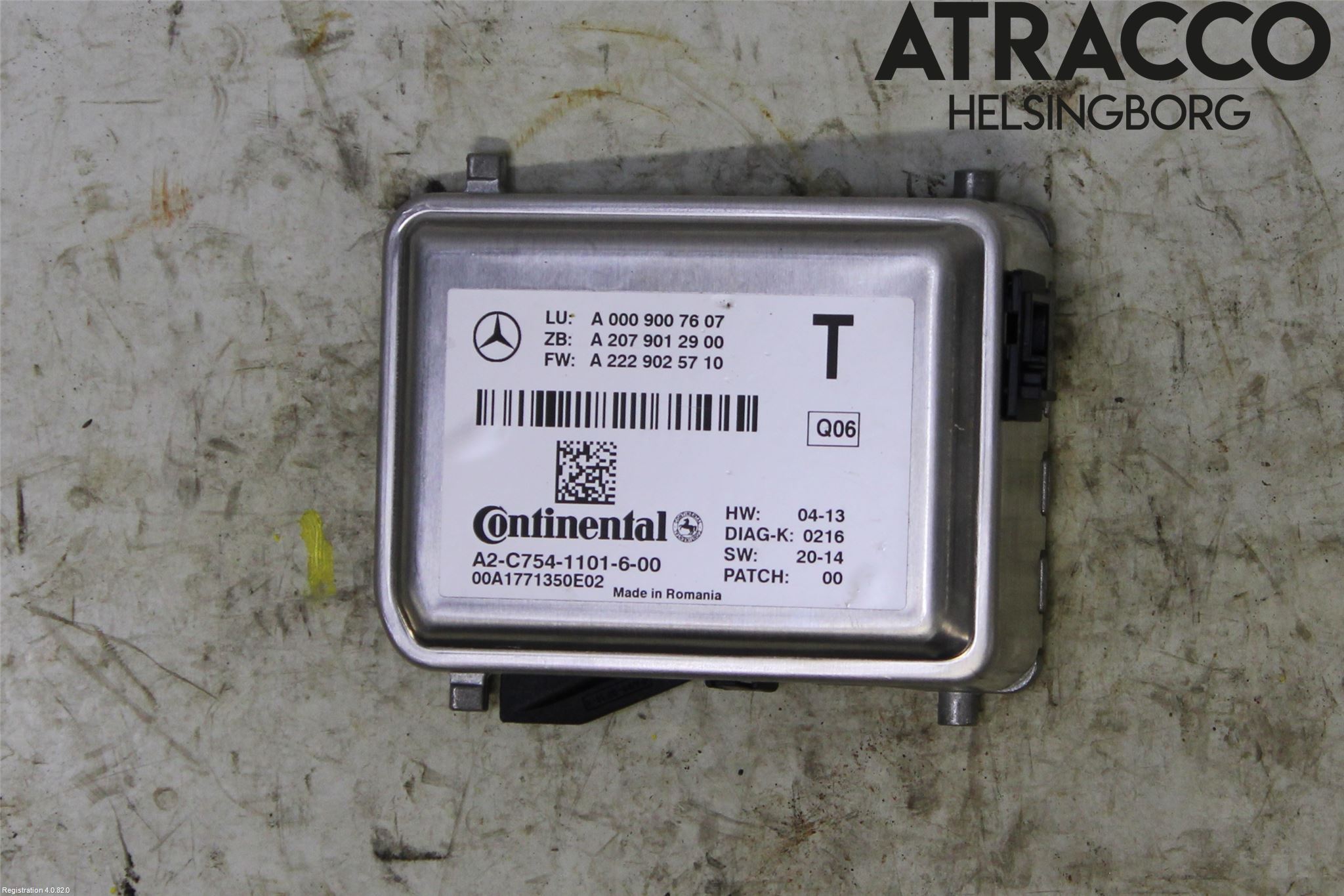 Mercedes-Benz MB GLA-KLASS (X156) 13-20 Sensor Kollisjonsbeskyttelse