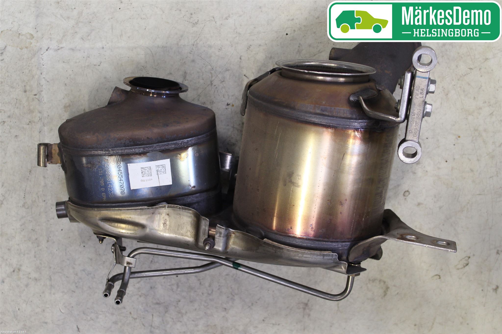 Volkswagen VW POLO 10-17 Eksos Partikketfilter