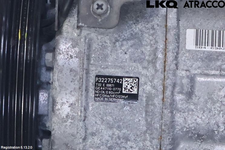 Volvo V90 17->> Varme Ac Kompressor
