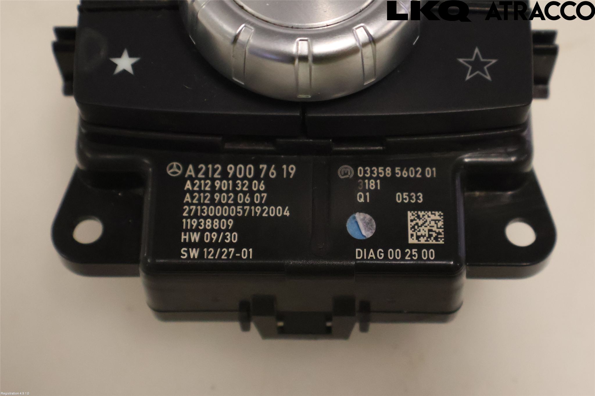 Mercedes-Benz MB E-KLASS (W212) 09-16 Bryter Multifunksjon